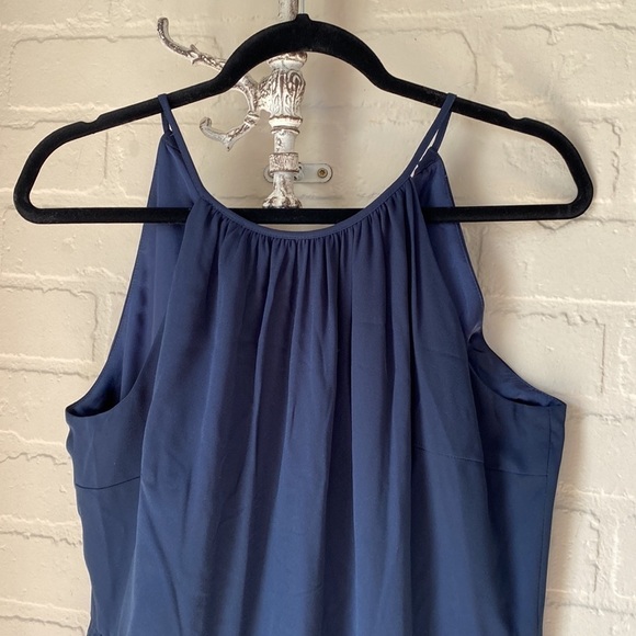 City‎ Chic dress maxi devotion xs size 14 navy blue sleeveless - Picture 3 of 8
